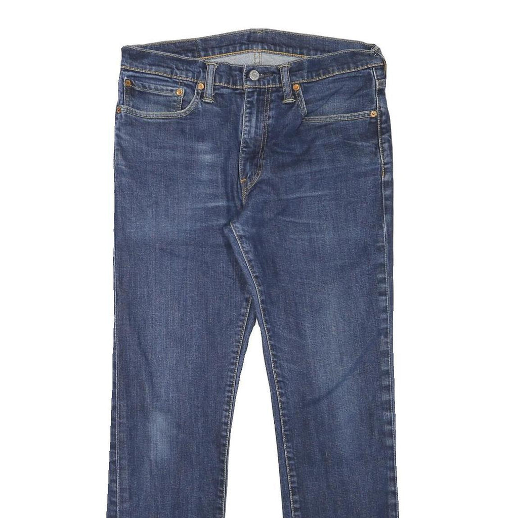 LEVI'S 511 Mens Jeans Blue Slim Skinny Denim Medium W32 L30 Stylish Zip