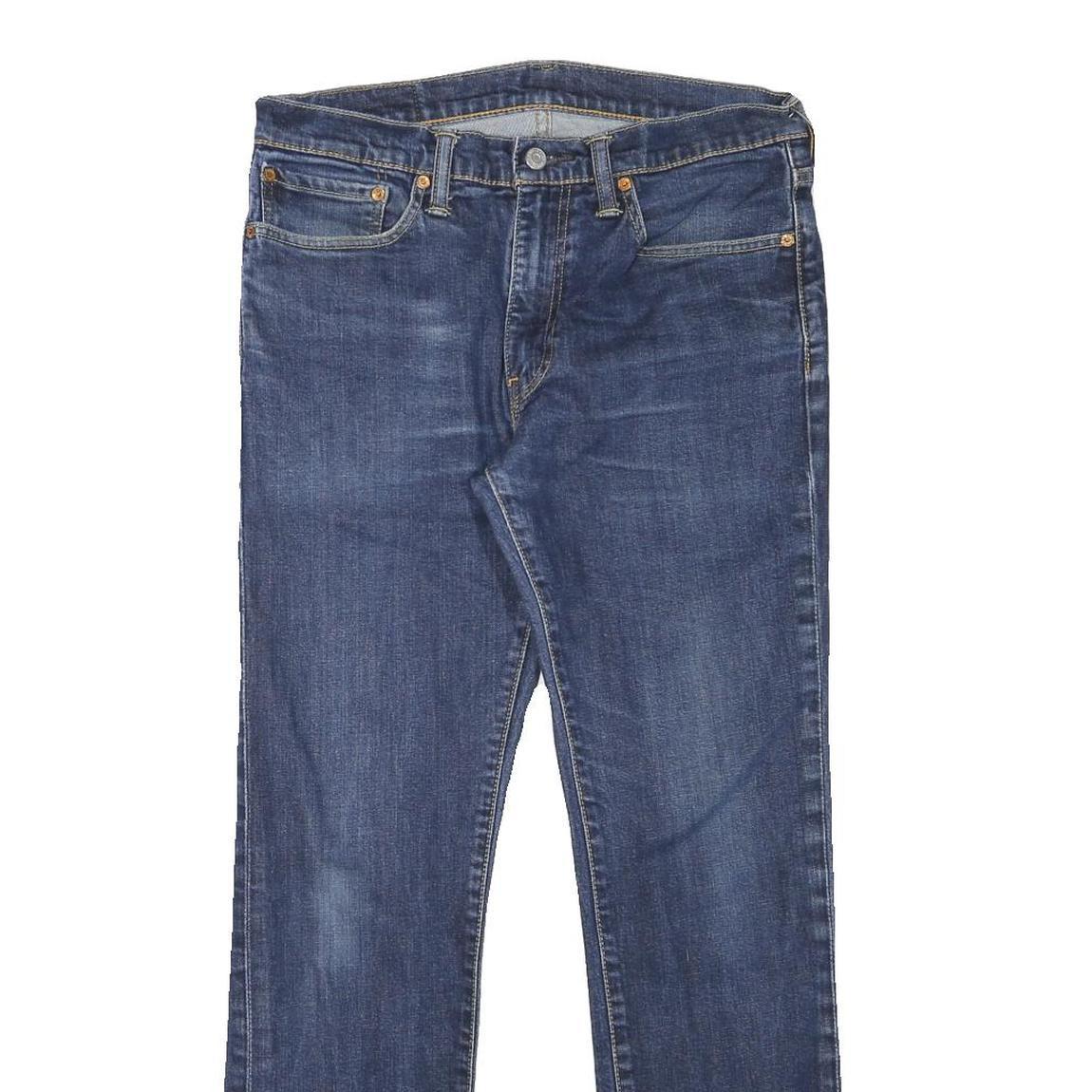 LEVI'S 511 Mens Jeans Blue Slim Skinny Denim Medium W32 L30 Stylish Zip