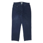 GUESS Mens Regular Blue Denim Jeans W34 L27 Classic Cotton Blend Zip