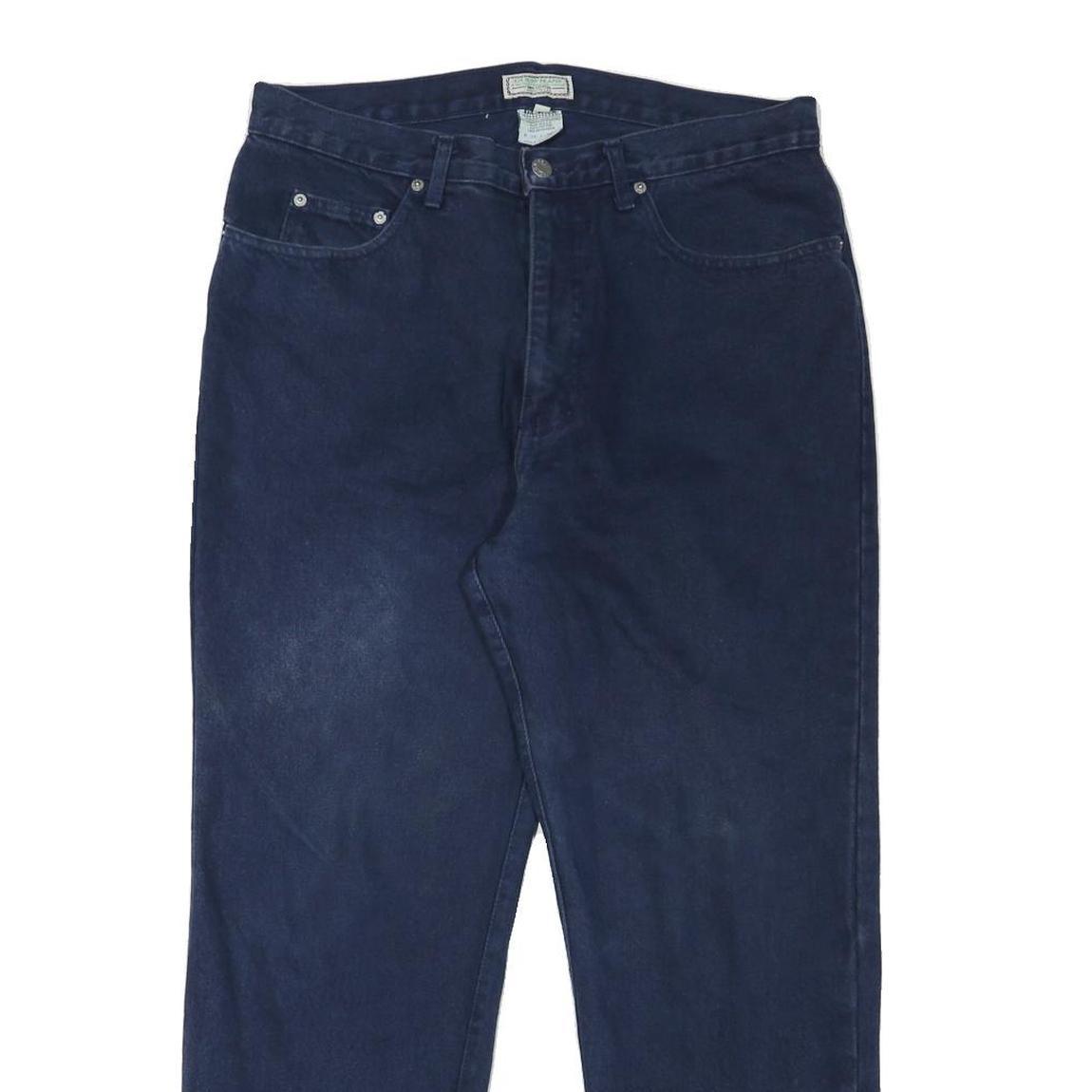 GUESS Mens Regular Blue Denim Jeans W34 L27 Classic Cotton Blend Zip