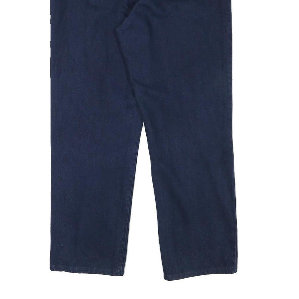 GUESS Mens Regular Blue Denim Jeans W34 L27 Classic Cotton Blend Zip