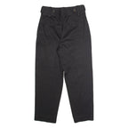 REISS Womens Trousers Black Regular Straight Viscose W26 L26