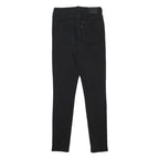 LEVI'S 721 Womens Slim Black Denim Jeans W27 L30 Cotton Blend Zip Skinny Fit