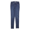LEVI'S 721 Womens Jeans Blue Slim Skinny Denim Medium W27 L32 Stretch Cotton