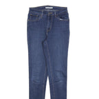 LEVI'S 721 Womens Jeans Blue Slim Skinny Denim Medium W27 L32 Stretch Cotton