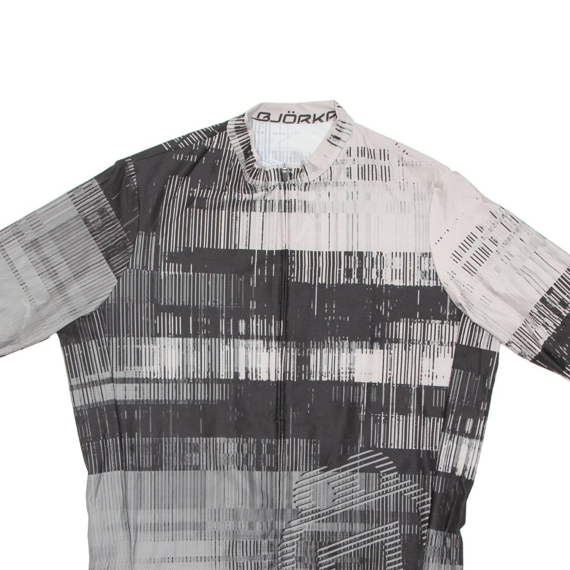 Cycling Mens Jersey Grey Full Zip XL