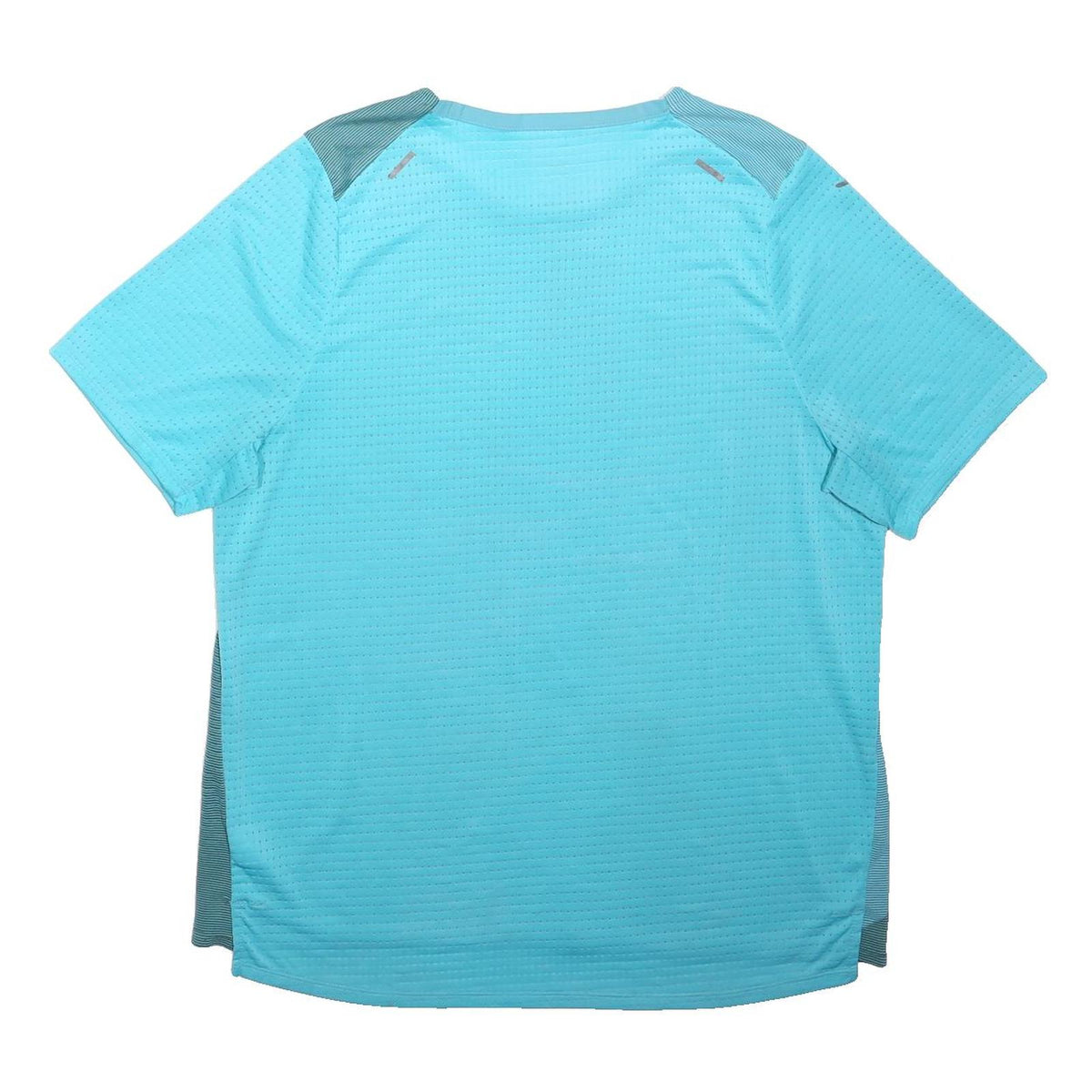 NIKE Mens Blue & Grey Athletic T-Shirt XL Short Sleeve Crew Neck Dri-FIT