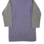 CHOTA INDIA Womens Green & Purple Hooded Zip Cotton Blend Jacket M Ethnic Print