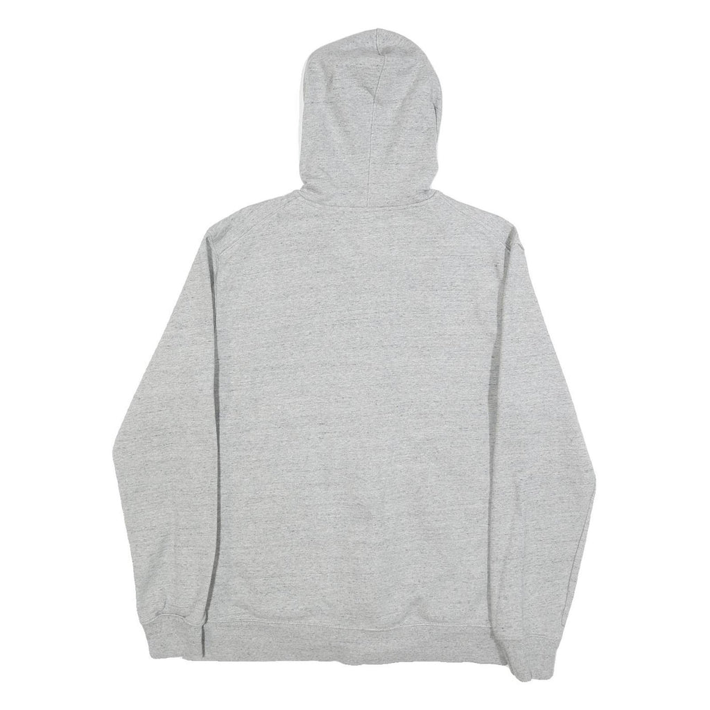 ADIDAS Mens Grey Zip Up Hoodie M Cotton Blend Casual Sportswear
