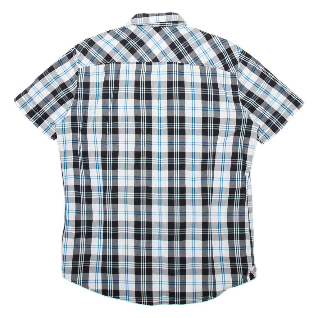 DIESEL Womens Shirt Black Check XL