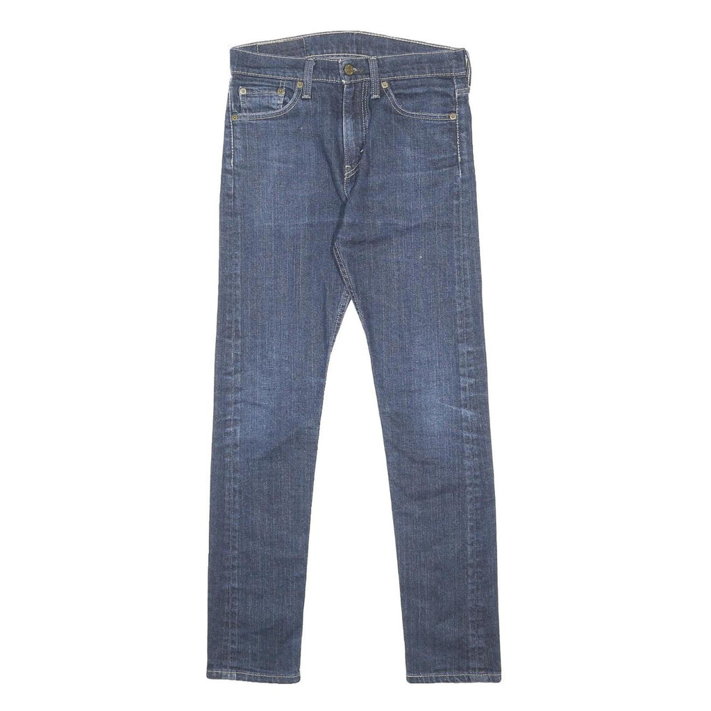 LEVI'S 510 Mens Jeans Blue Slim Skinny Denim Medium W30 L29 Zip Closure