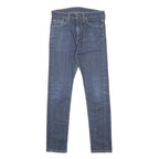 LEVI'S 510 Mens Jeans Blue Slim Skinny Denim Medium W30 L29 Zip Closure