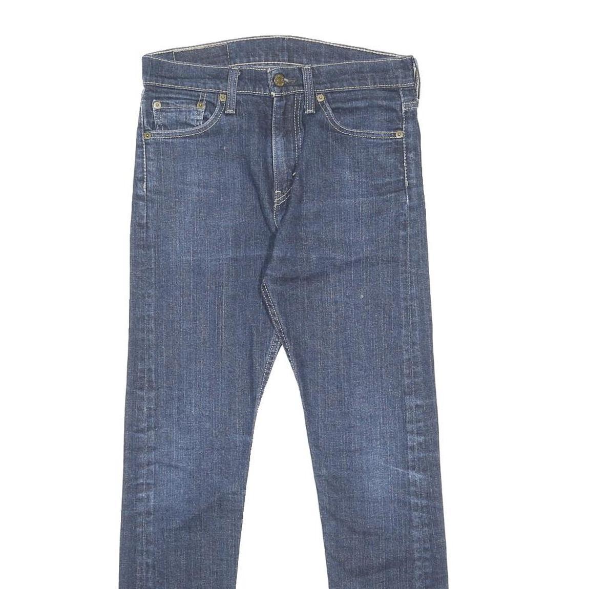 LEVI'S 510 Mens Jeans Blue Slim Skinny Denim Medium W30 L29 Zip Closure