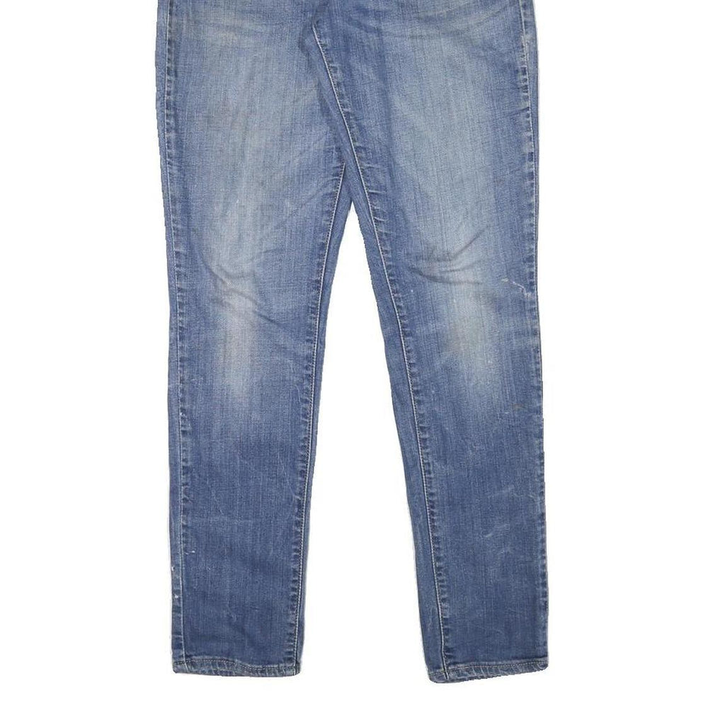 LEVI'S Womens Slim Blue Denim Cotton Blend Slim Jeans W28 L28 Classic Fit