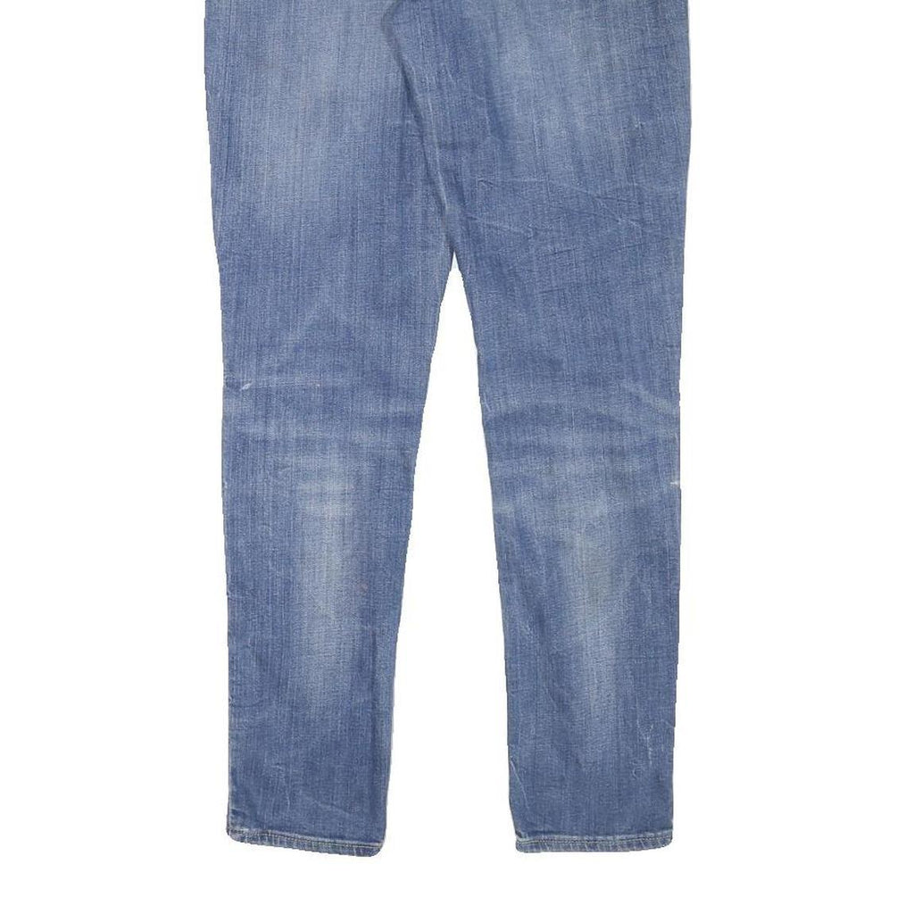 LEVI'S Womens Slim Blue Denim Cotton Blend Slim Jeans W28 L28 Classic Fit