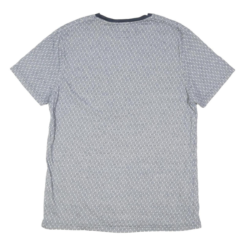 JACK WILLS Mens Blue Crew Neck Short Sleeve Graphic T-Shirt L