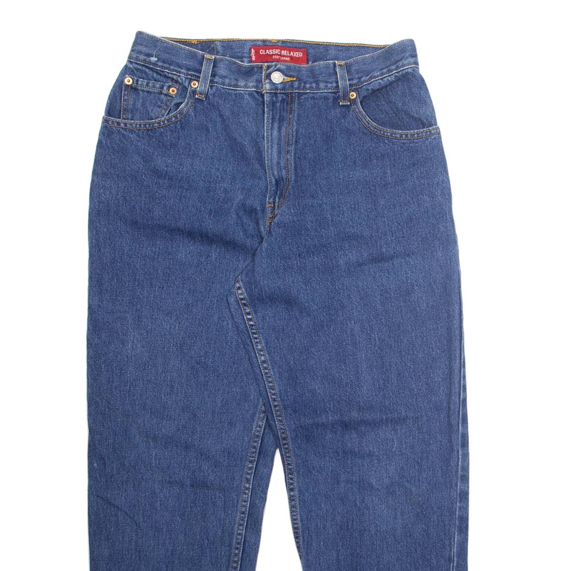 LEVI'S Womens Jeans Blue Regular Tapered W30 L28