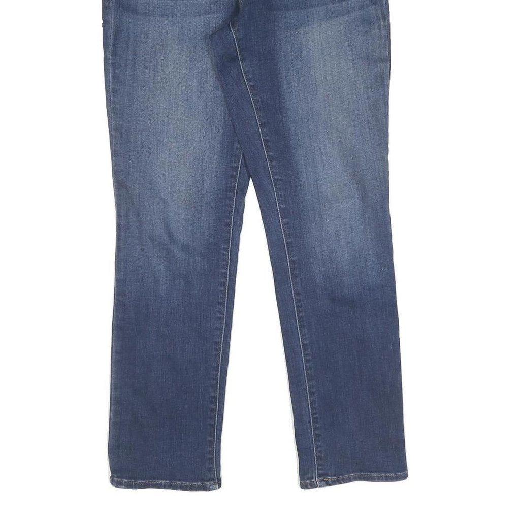 LEVI'S Womens Slim Blue Denim Medium Wash Jeans W28 L28 Stylish Zip Closure