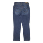 LEVI'S Womens Slim Blue Denim Medium Wash Jeans W28 L28 Stylish Zip Closure