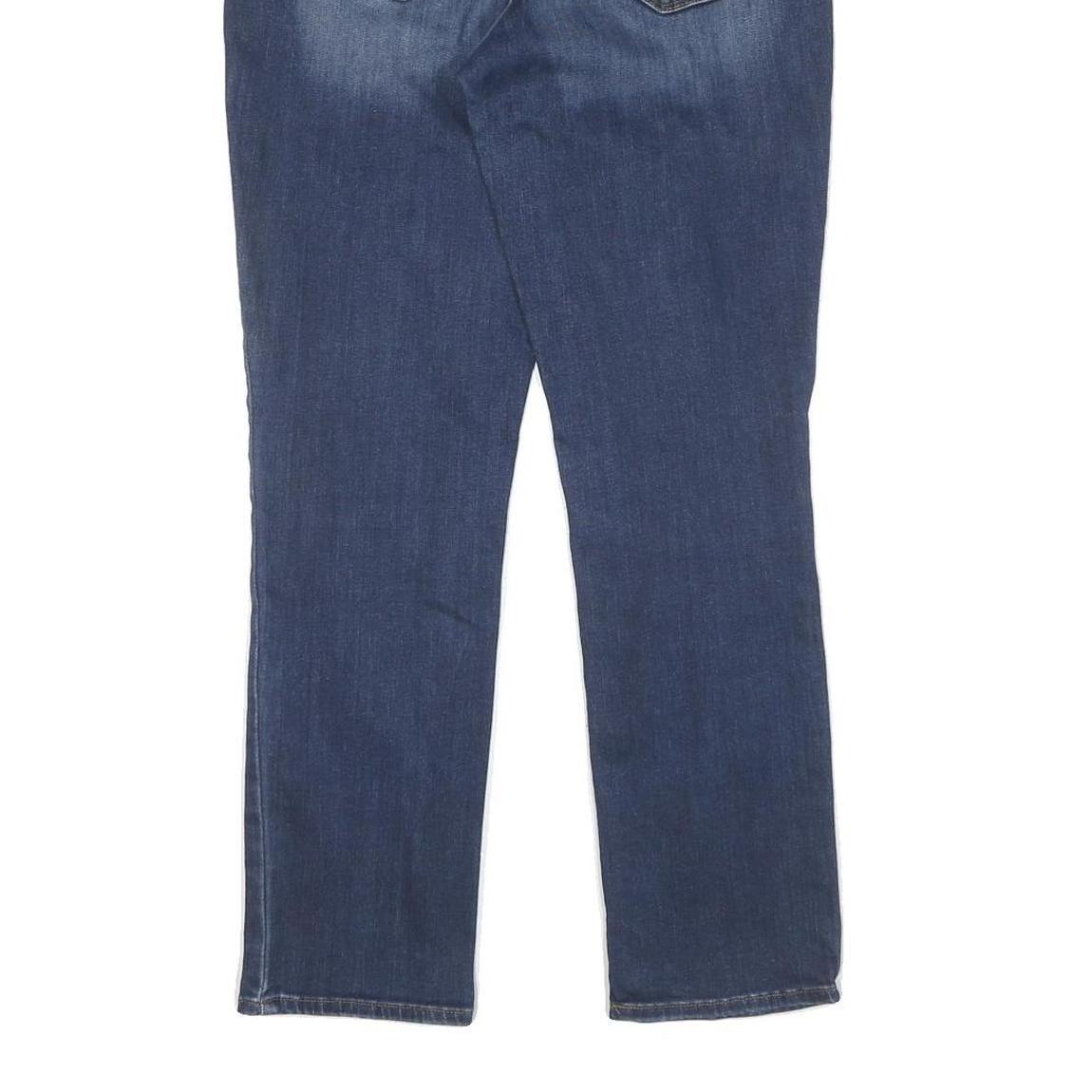 LEVI'S Womens Slim Blue Denim Medium Wash Jeans W28 L28 Stylish Zip Closure