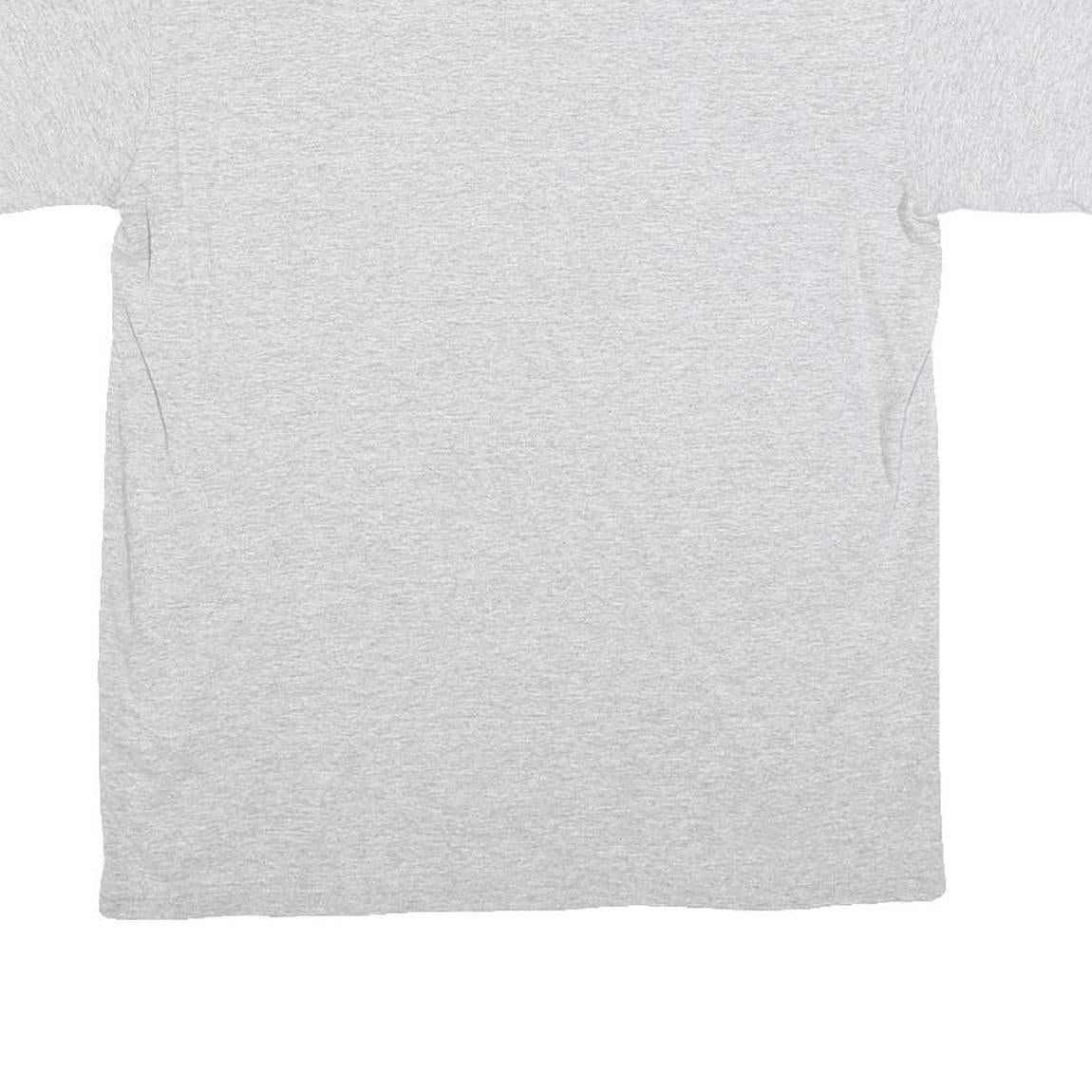 J AMERICA Womens Grey Michigan Graphic T-Shirt M Short Sleeve Crew Neck Cotton