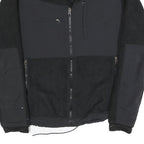 THE NORTH FACE Mens Black & Black Jacket S Polyester Blend Fleece Zip Up Outdoor
