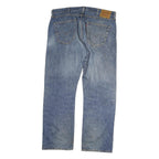 LEVI'S 501 Mens Jeans Blue Regular Straight Denim Medium W38 L30 Classic Button