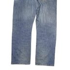 LEVI'S 501 Mens Jeans Blue Regular Straight Denim Medium W38 L30 Classic Button