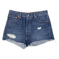 LEVI'S 501 BIG E Womens Denim Shorts Blue Relaxed M W29
