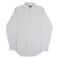 POLO RALPH LAUREN Mens Grey Check Shirt M Long Sleeve Button Collar Classic Fit