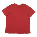 PUMA Mens Red Graphic T-Shirt XL Short Sleeve Crew Neck Sport Casual Wear