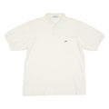CROCODILE INTERNATIONAL Mens Polo Shirt Cream 2XL