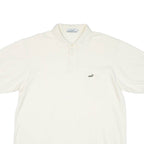CROCODILE INTERNATIONAL Mens Polo Shirt Cream 2XL