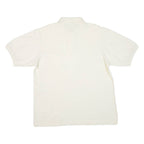 CROCODILE INTERNATIONAL Mens Polo Shirt Cream 2XL
