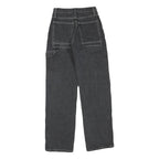 Womens Regular Fit Black Denim Cotton Blend Jeans W26 L33 Casual Everyday Wear