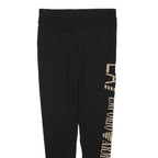 EMPORIO ARMANI Womens Joggers Black Slim Tapered XL W28 L27 Logo Print
