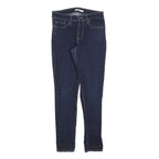 LEVI'S 711 Womens Jeans Blue Slim Skinny Denim Medium W28 L30 Zip Casual Stylish