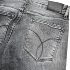 CALVIN KLEIN JEANS Womens Slim Fit Skinny Grey Denim W28 L34 Stretch Cotton