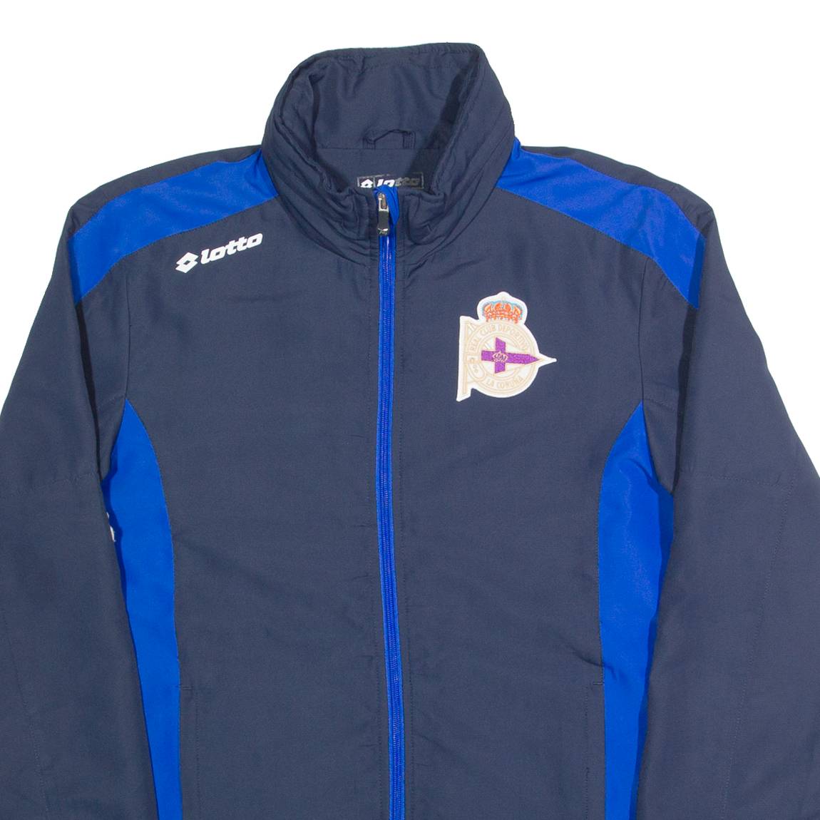 LOTO Real Club Deporiyo Mens Track Jacket Blue M