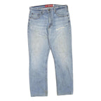 DICKIES Womens Regular Fit Light Blue Denim Jeans W32 L30 Zip Closure Casual