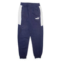 PUMA Womens Joggers Blue Tapered S W26 L29