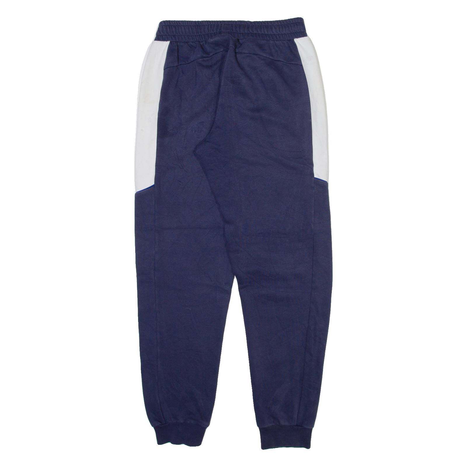PUMA Womens Joggers Blue Tapered S W26 L29