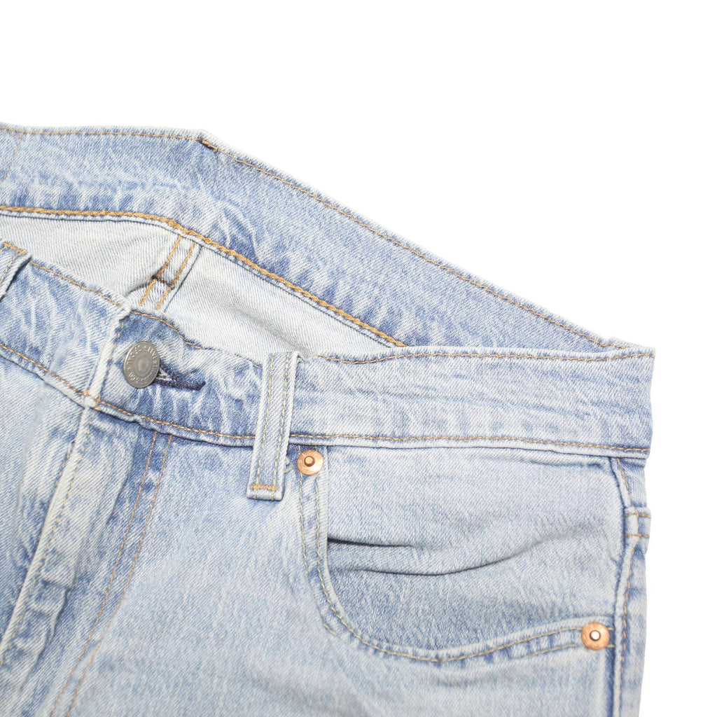 LEVI'S 512 BIG E Mens Jeans Blue Regular Skinny Denim Light W30 L31 Button