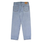 LEVI'S 550 STRAIGHT Mens Jeans Blue Relaxed Straight Denim Medium W34 L30