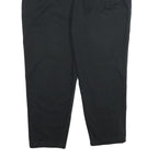 LEE Womens Cotton Black Regular Fit Straight Leg Trousers W34 L30 Comfortable