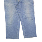 DICKIES Mens Relaxed Light Blue Denim Jeans W38 L27 Workwear Casual Zip