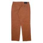 GUESS Mens Trousers Brown Regular Straight W32 L28