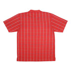CALLAWAY GOLF Mens Red Check Short Sleeve Polo Shirt 2XL Cotton Golf Wear