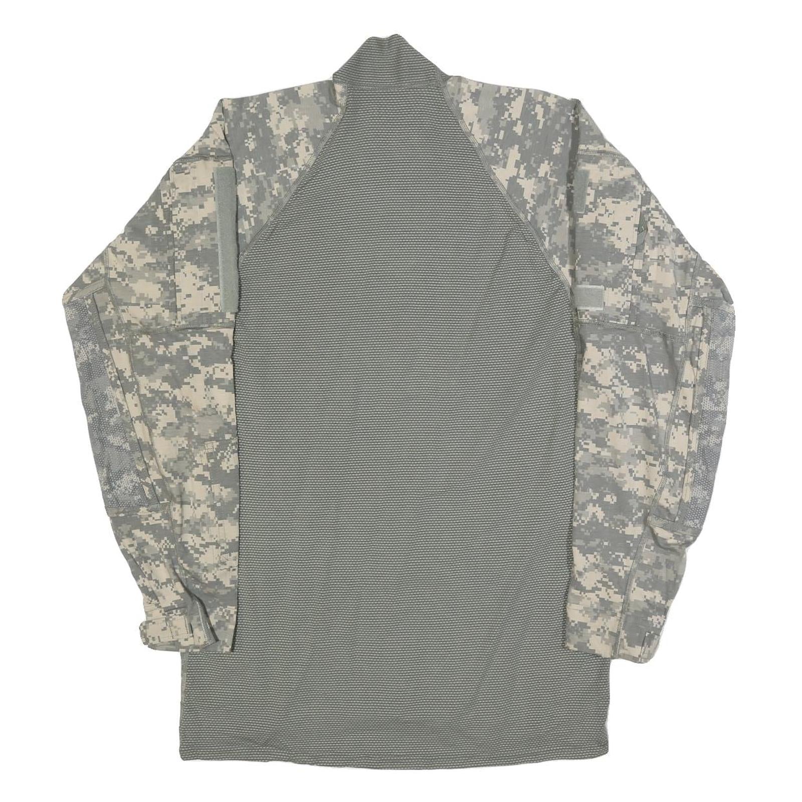 MASSIF Mens Grey Pullover Sweatshirt XL Tactical Military Combat Style