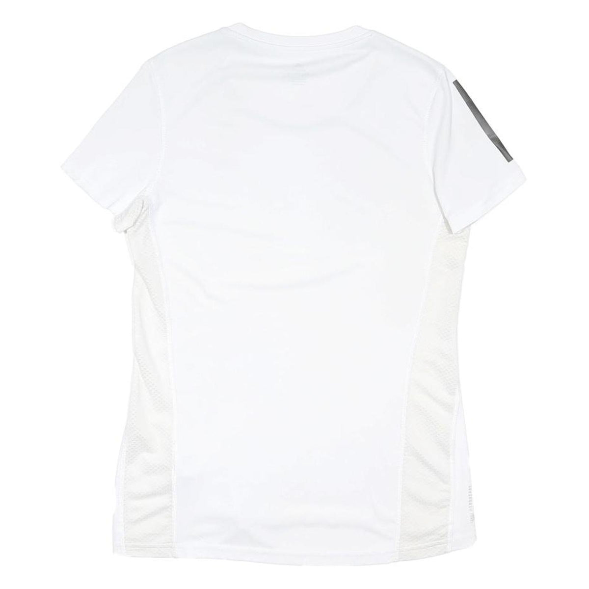 ADIDAS RUNNING Womens White Short Sleeve Crew Neck Sports T-Shirt S